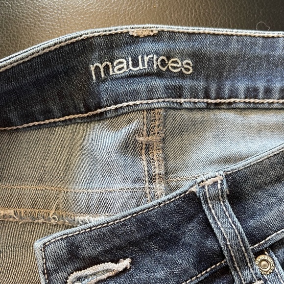 Maurice’s mid rise embellished jeans. - Picture 3 of 4